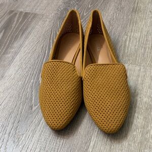 Market & Spruce Mustard Loafers